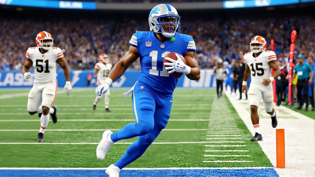 Lions roar past Browns 34-10 in Detroit, cementing early-season dominance